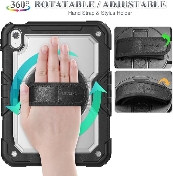 SEYMAC stock Case for iPad 11th/10th Generation 11''/10.9'' 2025/2022, - Image 2