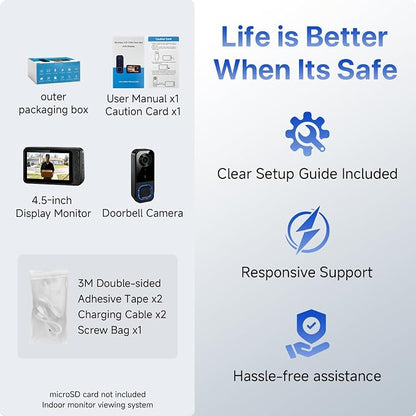 BOKKY Wireless HD Video Doorbell - Image 7