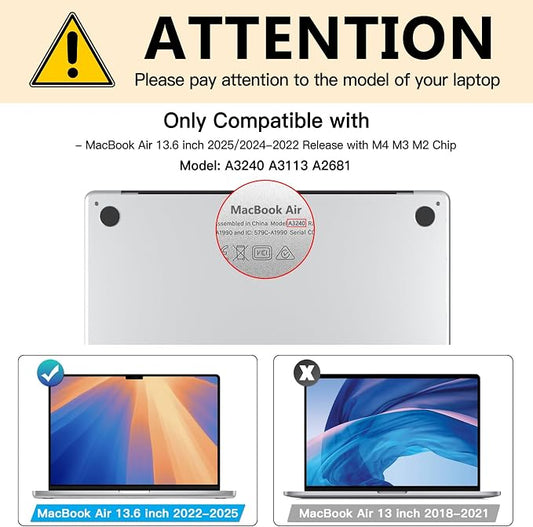 FILMEXT MacBook Air M2 13.6-inch Screen Protector, Privacy Shield, 2022 Release - Image 2