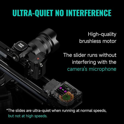Zeapon Micro4 E700 Double Distance Motorized Camera Slider, High-Speed Low - Image 7