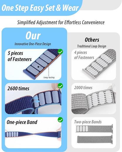 Nylon Loop Sport Band Compatible - Image 3