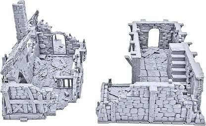 Ruined Port Merchant by Printable Scenery, 3D Printed Tabletop RPG Scenery and - Image 8