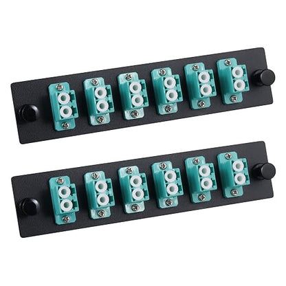 6 Duplex LC/OM3 Fiber Patch Panel by Duogaliaopticalfiberproduct