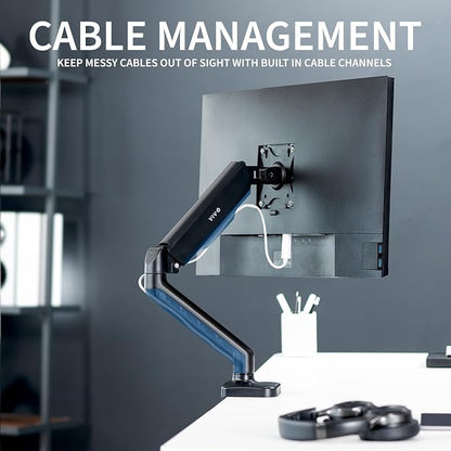 VIVO Single 17 to 32 inch Monitor Height Adjustable Counterbalance Mechanical - Image 8