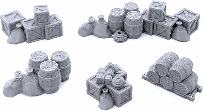 Cargo Piles DND Terrain Compatible by EnderToys