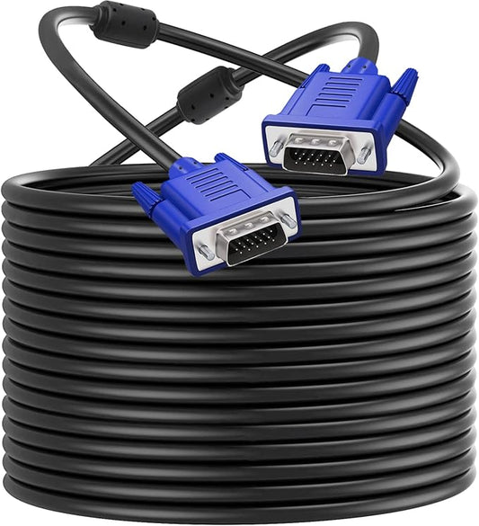 PASOW VGA to VGA Monitor Cable HD15 Male to Male by PASOW