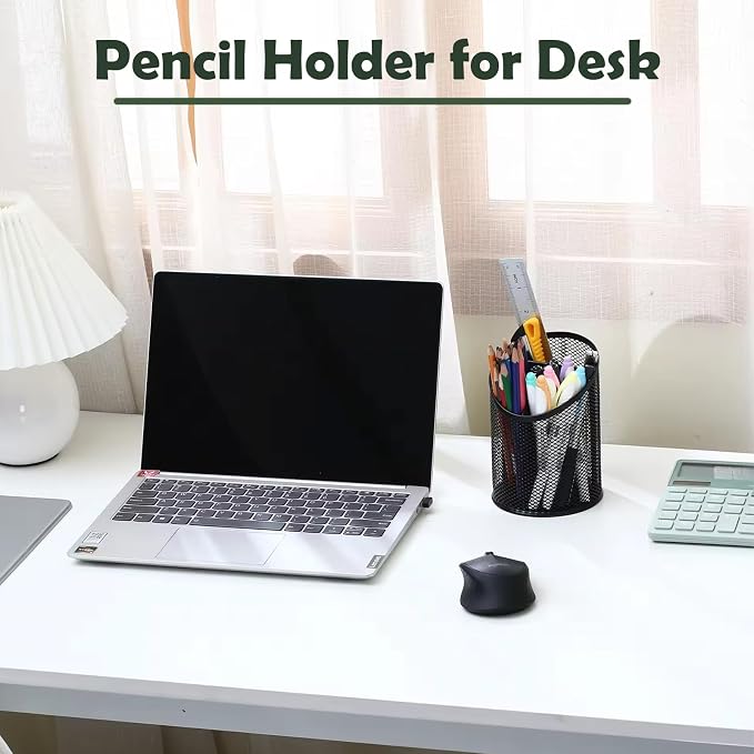 2 Pack Mesh Pencil Holder Pen Cup - Image 4