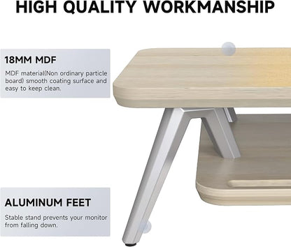 Fenge Dual Monitor Stand, Monitor Stands Riser - Image 5
