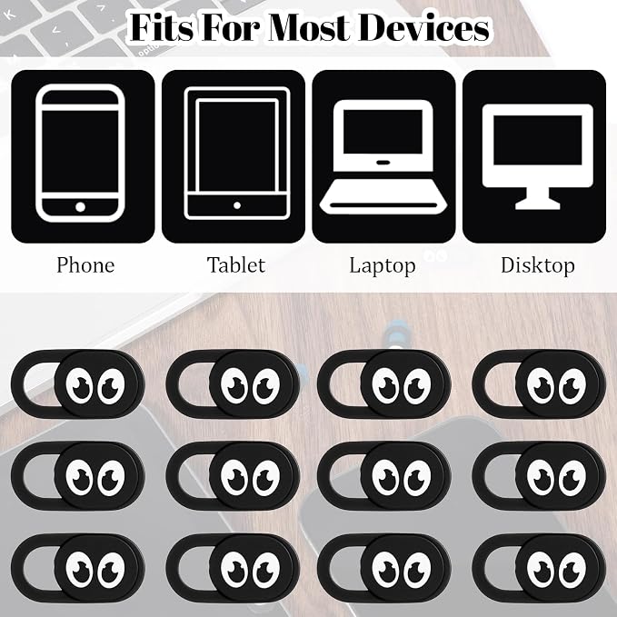 20 Pcs Webcam Cover Slide, 0.023 Inch Ultra Thin Universal Laptop Camera Cover - Image 7
