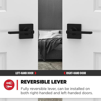 Kwikset Casey Hallway Passage and Bed/Bath Privacy Door Handle 4 Pack, 2 - Image 4