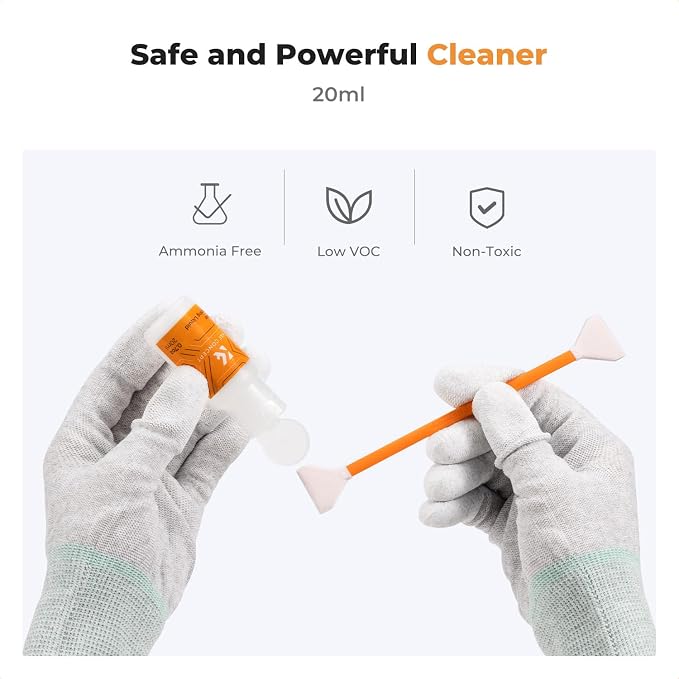 K&F Concept Full Frame Sensor Cleaning Kit, Mirrorless Camera Cleaner Kit - - Image 6