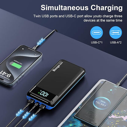 Portable Charger Power Bank 52800mAh Powerbank PD 30W and QC 4.0 Fast Charging - Image 6