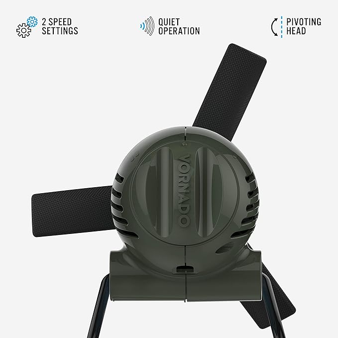 Vornado Zippi Small Personal Fan, Foldable Cooling - Image 2