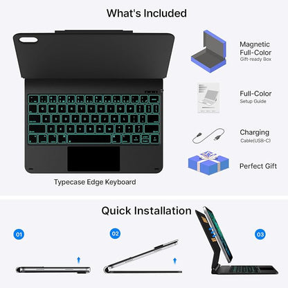 typecase Edge Keyboard Case for iPad 10th Generation 10.9" – Magnetic Keyboard - Image 6