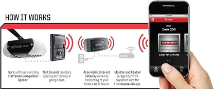 Craftsman AssureLink Smart Control Garage Door Opener Smartphone Control Kit - Image 3