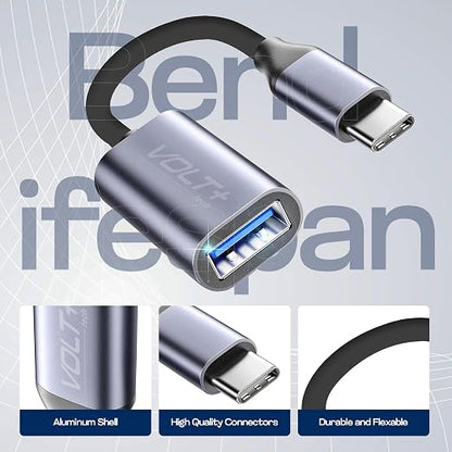 OTG USB-C to USB 3.0 Adapter Thunderbolt 3 Compatible - Image 3