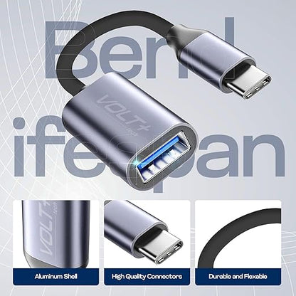 OTG USB-C to USB 3.0 Adapter Thunderbolt 3 Compatible - Image 3