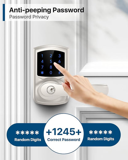 HIDALIFE Keyless Entry Door Lock, Keypad Door-Lock - Image 6