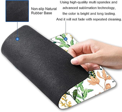 Mouse Pad, Beautiful Floral Mouse Pad, Personalized Waterproof Mousepad - Image 2