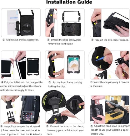 BRAECN iPad mini 5 Case, iPad mini 4 Case, Heavy Duty Shockproof Protective - Image 7