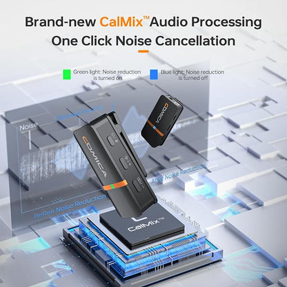 COMICA Vimo Q 4 Channel Wireless Lavalier Microphone System - Image 2