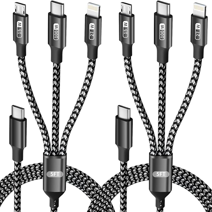 100W USB C Multi Charging Cable by MPATIBY