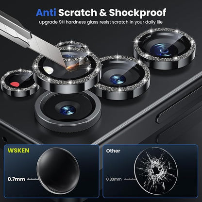 WSKEN for Samsung Galaxy S25 Ultra Camera Lens Protector - Image 3