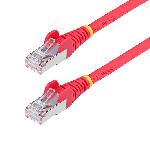 StarTech.com 5ft Red CAT6a Ethernet Cable, Snagless RJ45, 100W PoE++, 27AWG by StarTech