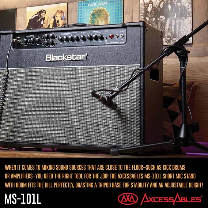 AxcessAbles Short Microphone Stand - Image 7