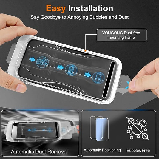 iPhone 15 Pro Screen Protector, Durable and Drop-Proof - Image 2