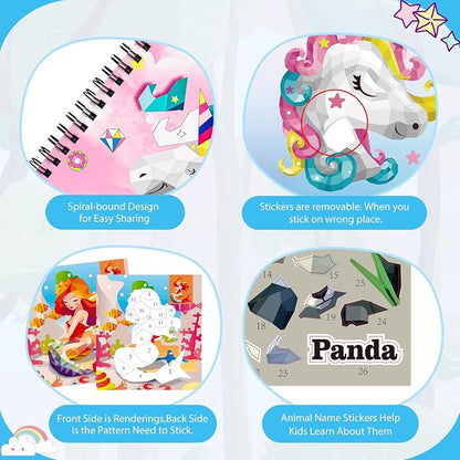 homicozy 4PCS Sticker Paint Books - Image 5