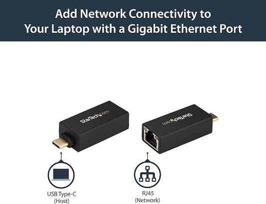 StarTech.com USB C to Gigabit Ethernet Adapter - Image 2