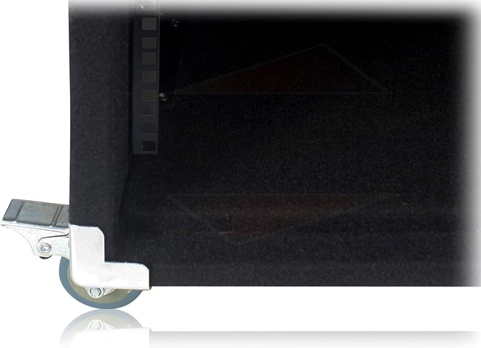 Griffin Rackmount Studio Mixer Flight Road Case – 25U Mount Space Amp Cabinet - Image 9