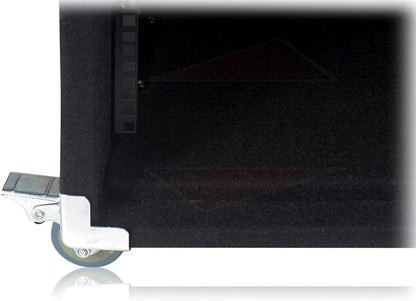 Griffin Rackmount Studio Mixer Flight Road Case – 25U Mount Space Amp Cabinet - Image 9
