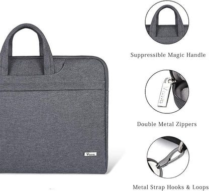 Voova Laptop Bag 15.6 Inch, Waterproof Computer Sleeve Carrying Case - Image 5