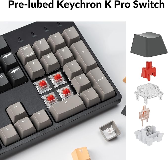 Keychron C2 Pro Wired Custom Mechanical Keyboard Full Size Layout QMK/VIA - Image 6