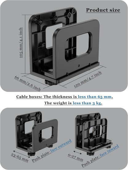 Adjustable Wall Mount Shelf Holder - Image 4