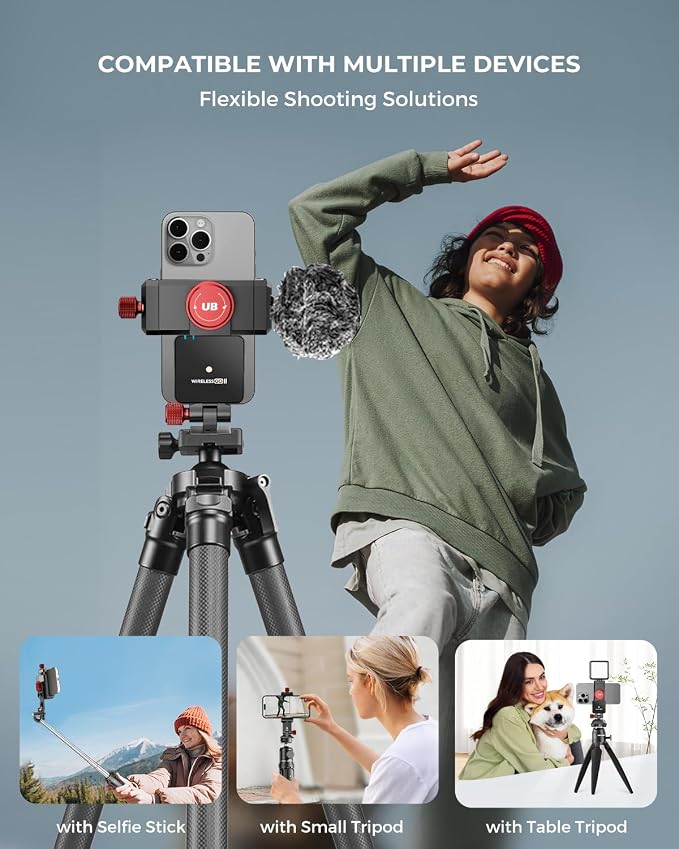UBeesize Metal Phone Tripod Mount Cold Shoes - Image 6