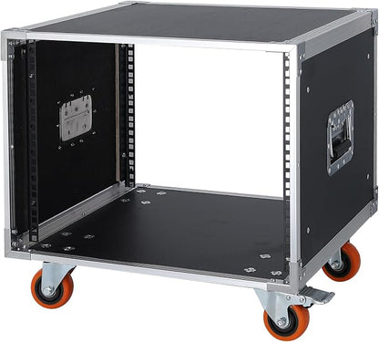 AV Gear Rack 8U Home Audio & Video Stage Stereo Equipment Storage Cabinet Stand by WikrOck