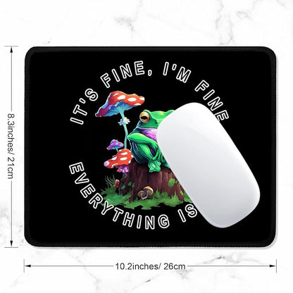 ITNRSIIET Mouse Pad with Stitched Edge Premium Textured Smooth Precise - Image 2