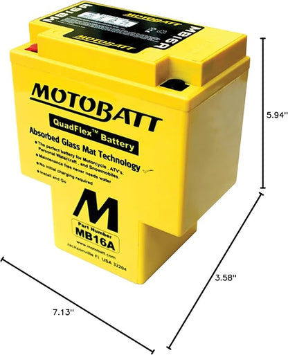 Motobatt MB16A 17.5Ah Battery - Image 4