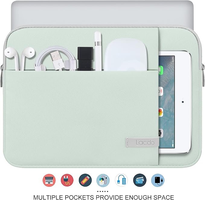 Lacdo 15-15.6 Inch Laptop Sleeve Case - Image 4