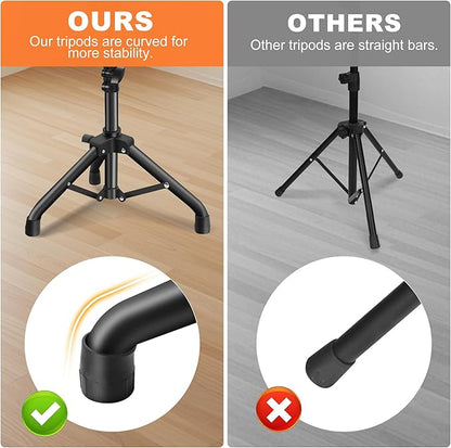 Projector Stand, Projector Laptop Stand Tripod Laptop Tripod Stand Height 24.4" - Image 3