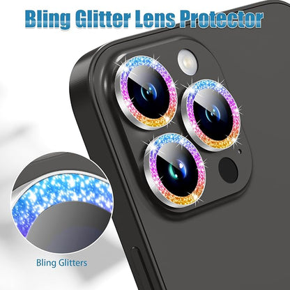 AGVEE 3+3 6 Pack for iPhone 15 Pro 6.1" / 15 Pro Max 6.7" Camera Lens Protector - Image 5
