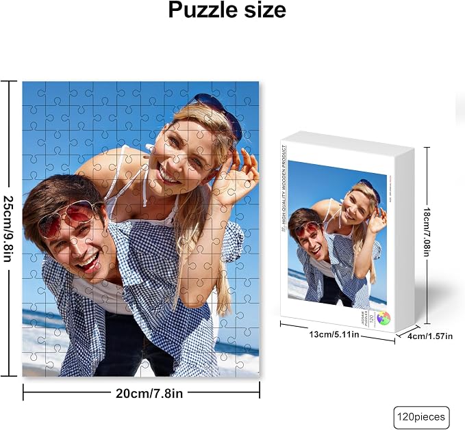 Custom Puzzles from Photos, Personalized Photo Puzzle - Image 2