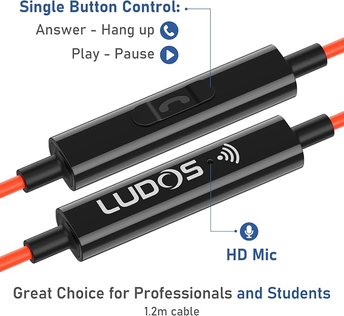 LUDOS Ultra USB C Headphones for iPhone 16 15 Pro Max Plus iPad Pro, 5 Years - Image 4