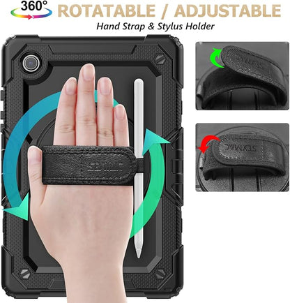 SEYMAC stock Case for Samsung Galaxy Tab A9 8.7'', Full-Body Drop Protection - Image 4