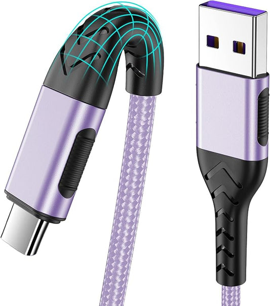Durcord USB C Charger Cable, USB A to USB C Type C Charger Cable Compatible by Durcord