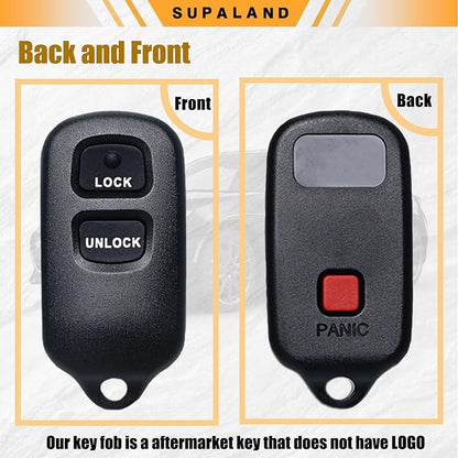 SUPALAND Key Fob Keyless Entry Fits - Image 8