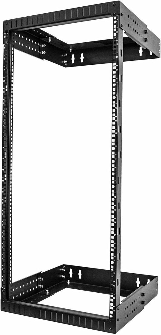 StarTech.com 2-Post 24U Heavy-Duty Wall Mount Network Rack, Wall Mount Data Rack by StarTech
